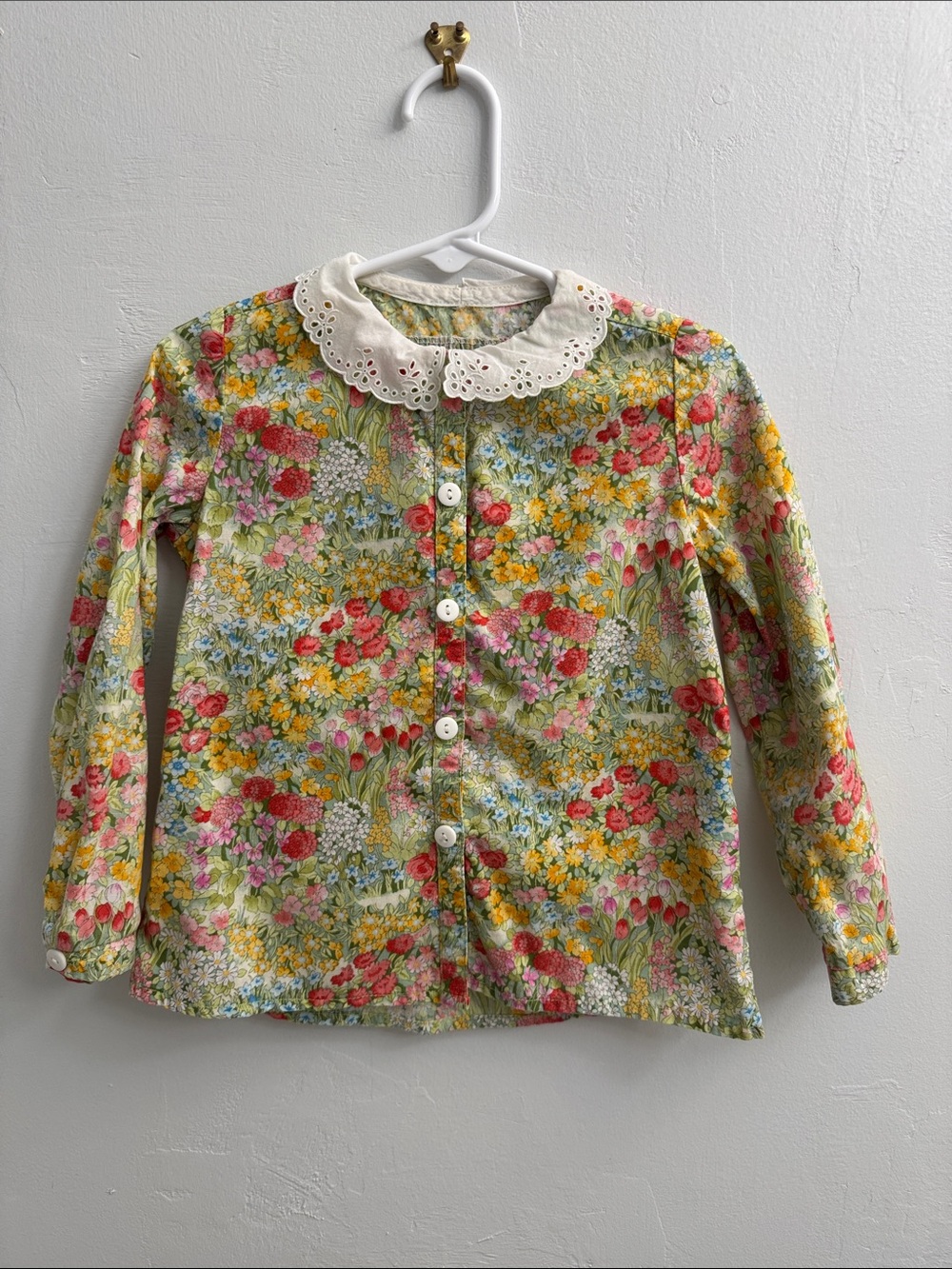 Floral Button Up Blouse